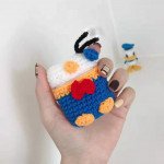 Wholesale Cute Design Cartoon Handcraft Wool Fabric Cover Skin for Airpod (1 / 2) Charging Case (Donald Suit)